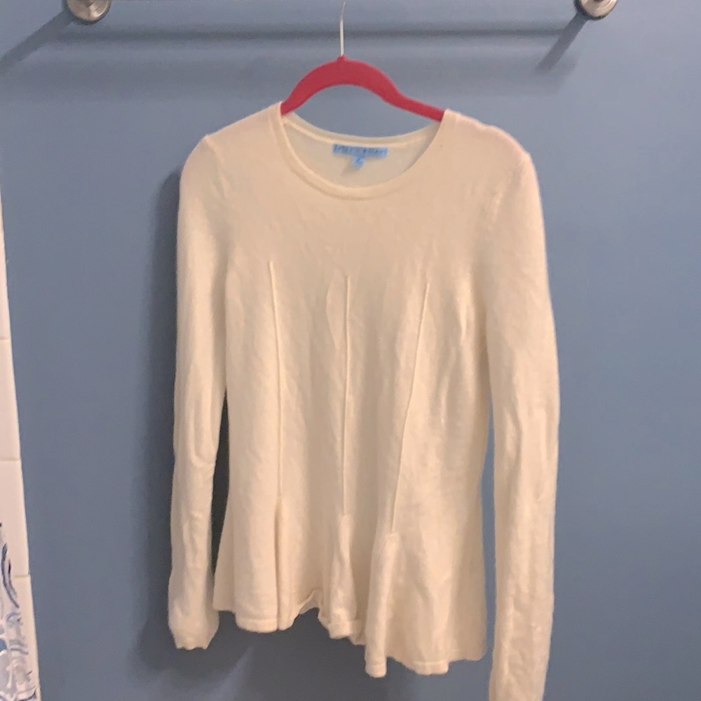 Cream cashmere sweater